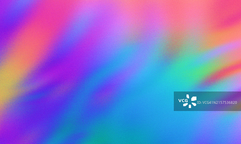 鲜艳渐变抽象背景（粉色、紫色、蓝色和绿色混合）图片素材