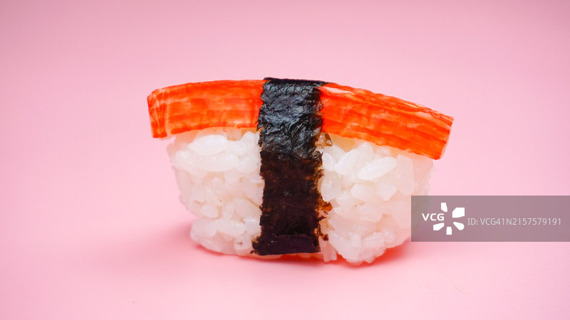 蟹肉棒寿司卷图片素材