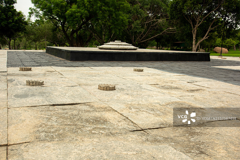 新德里拉吉夫·甘地纪念馆图片素材