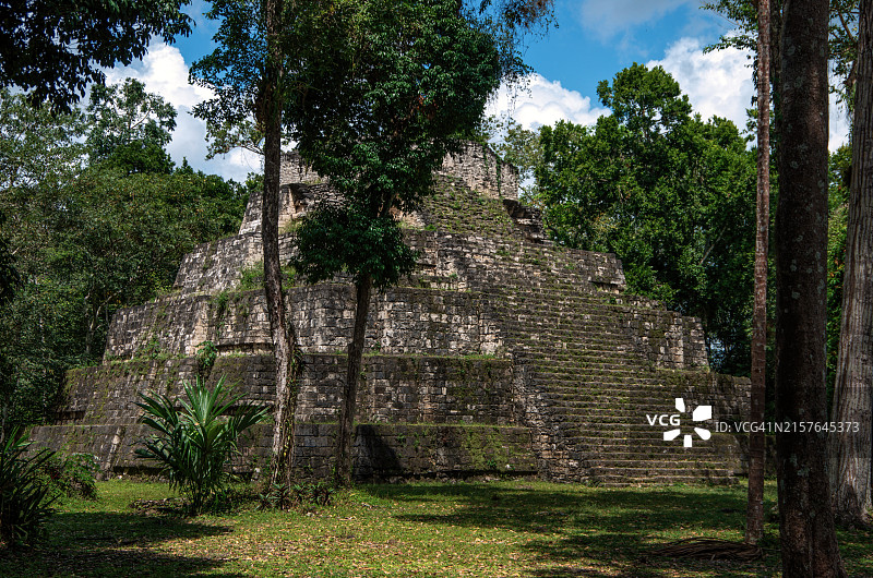 亚什哈考古遗址的建筑结构图片素材