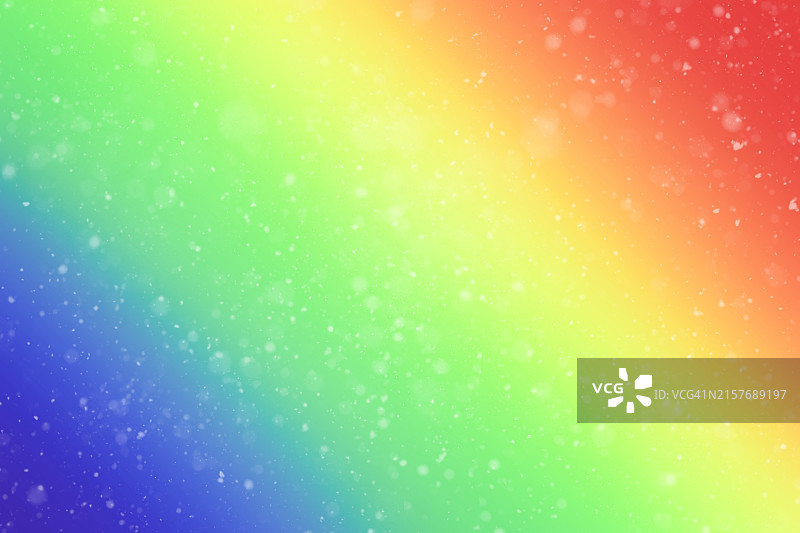 飘落的白雪（模糊抽象背景）图片素材