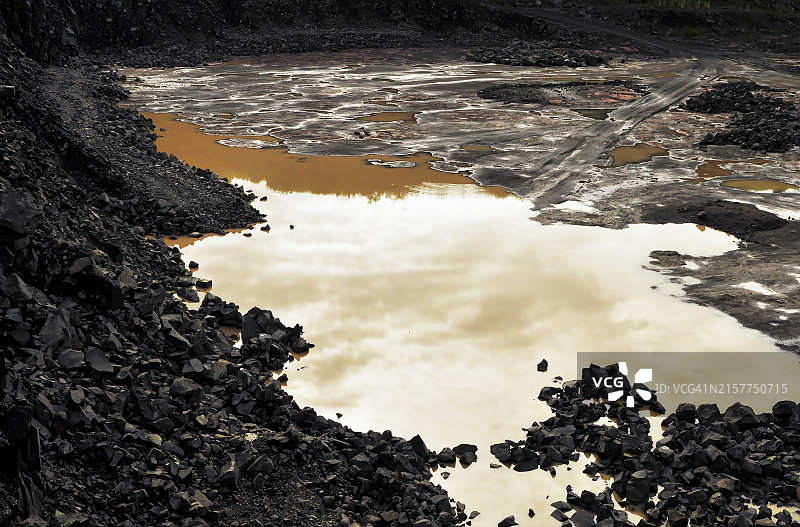 佩德雷拉的泻湖地貌图片素材