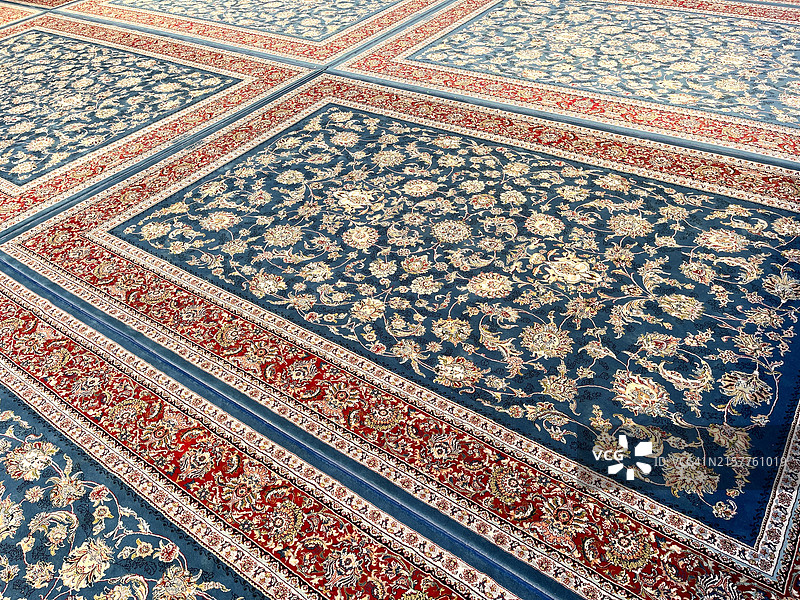精美的伊朗地毯图片素材