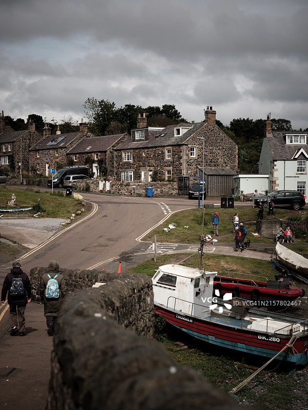 英格兰诺森伯兰郡克拉斯特图片素材