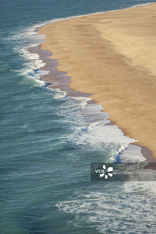 葡萄牙纳扎雷北海滩图片素材
