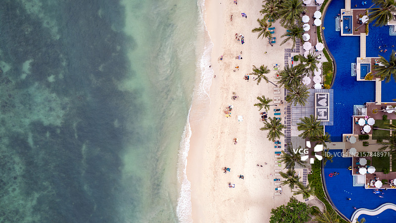 邦劳海滩，薄荷岛，中维萨亚斯，菲律宾，东南亚图片素材