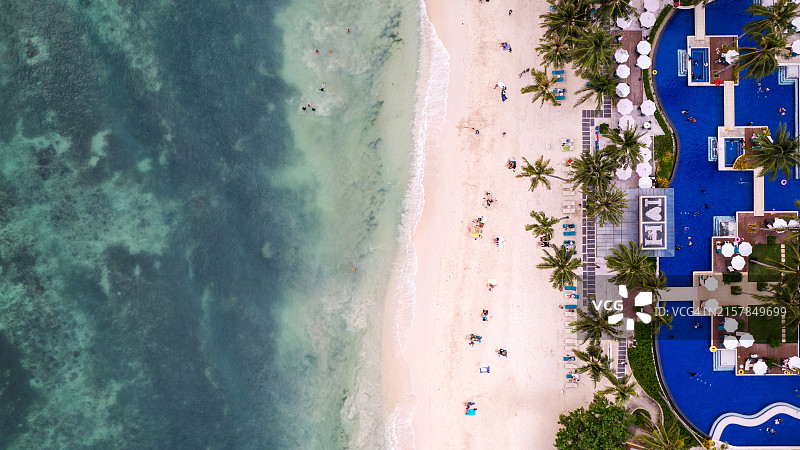 邦劳海滩，薄荷岛，中维萨亚斯，菲律宾，东南亚图片素材