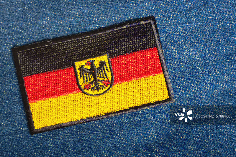德国纺织品布贴图片素材
