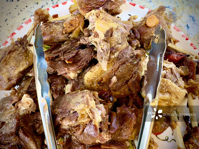 油封鸭图片素材