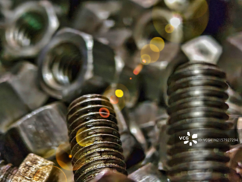 螺栓和螺母图片素材
