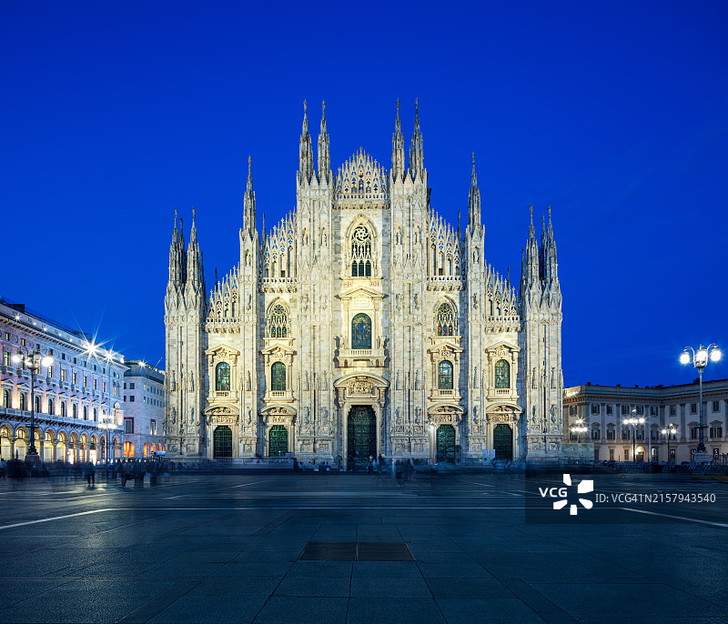 米兰大教堂图片素材