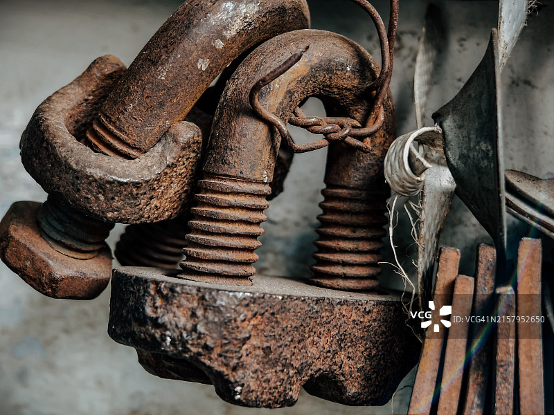 夹钳螺栓图片素材