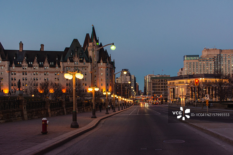 费尔蒙劳里埃城堡景观图片素材