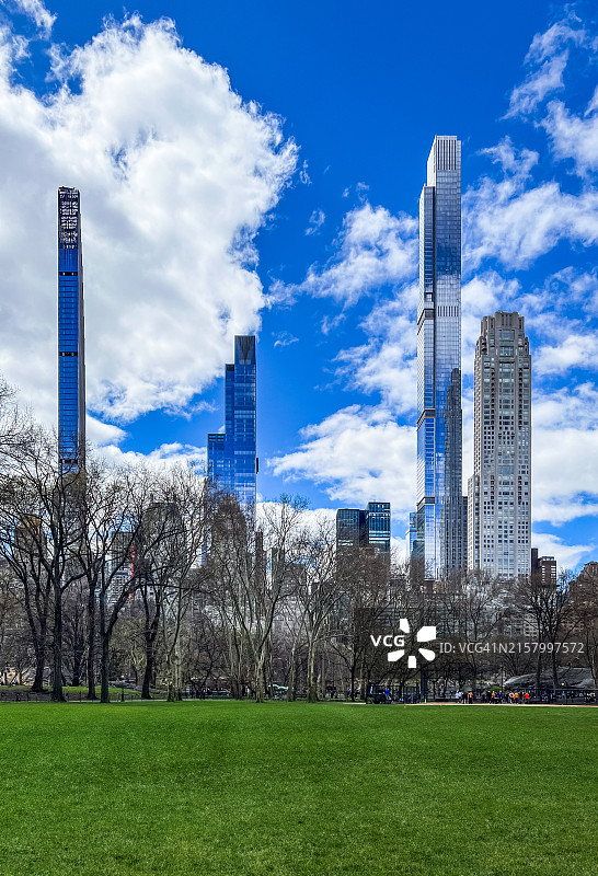亿万富翁街和中央公园图片素材