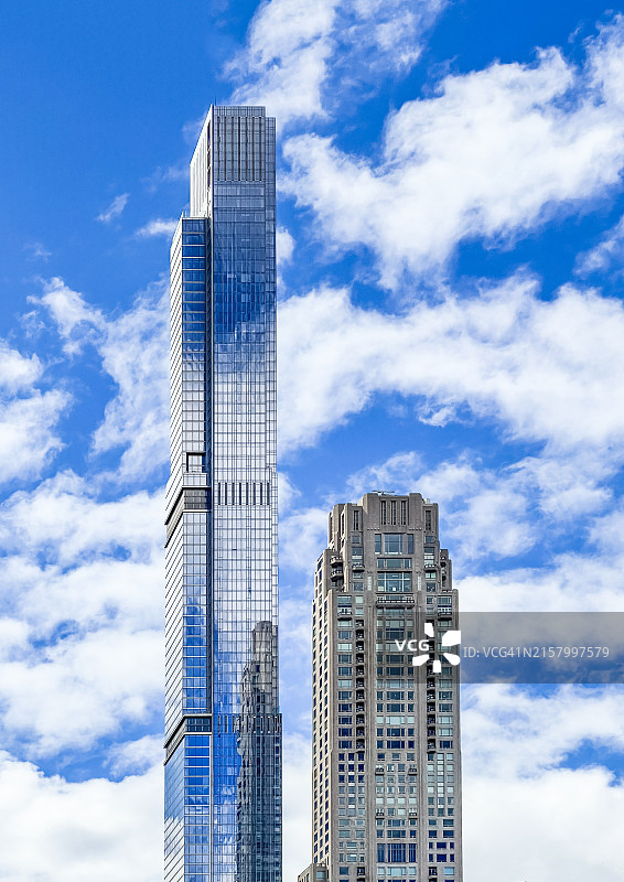 纽约现代住宅楼图片素材