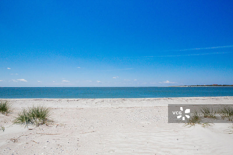 田园海滩背景图片素材