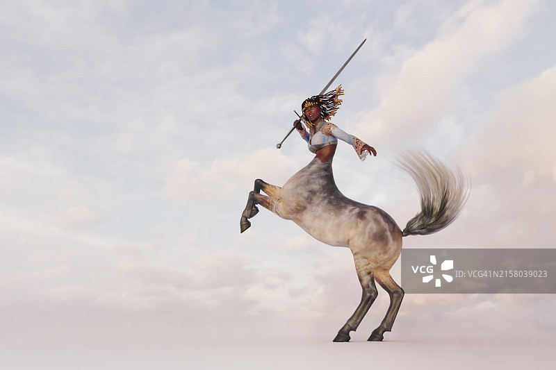 女性半人马图片素材