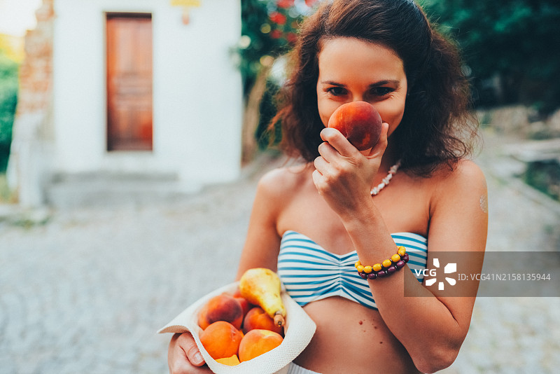 度假的游客图片素材