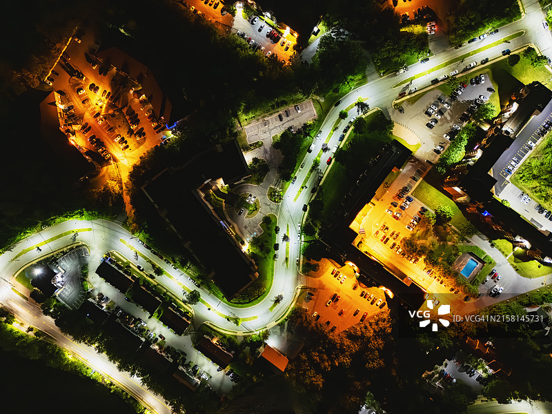 郊区景观图片素材