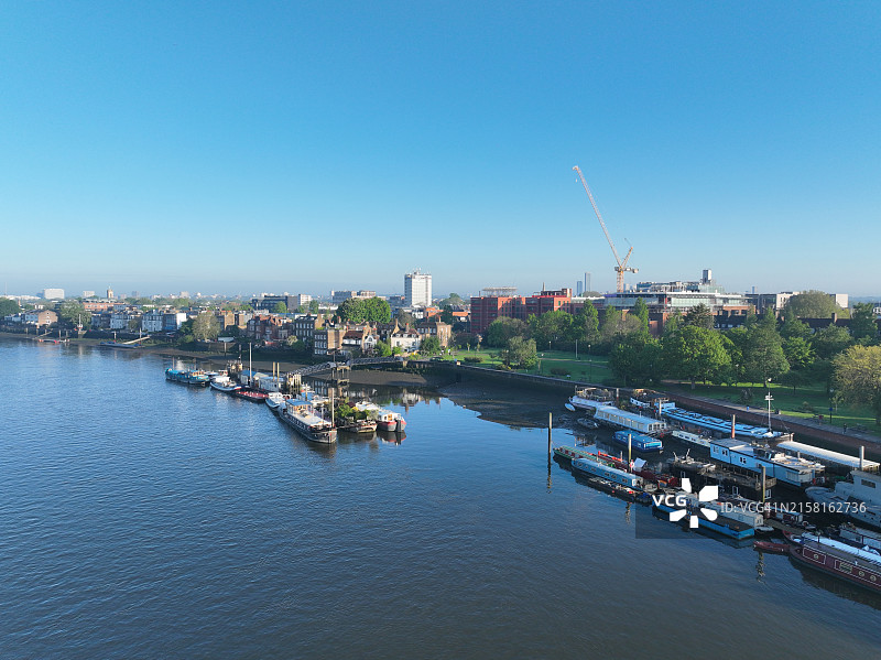 哈默史密斯的泰晤士河图片素材