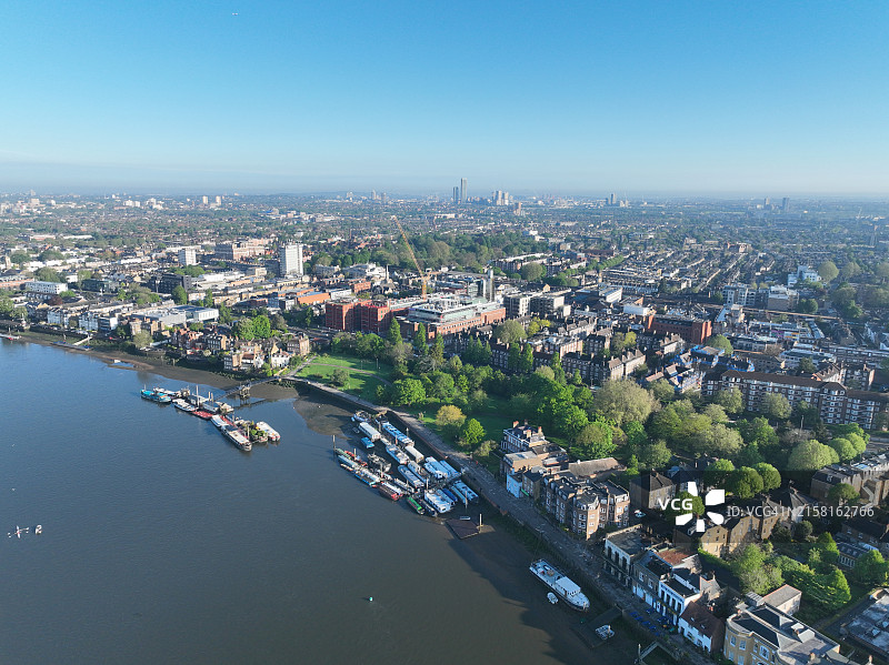 哈默史密斯的泰晤士河图片素材
