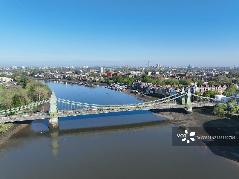 哈默史密斯的泰晤士河图片素材