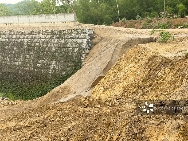 用于建造的山岩表面或背景图片素材