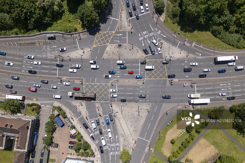 高架桥交汇处图片素材