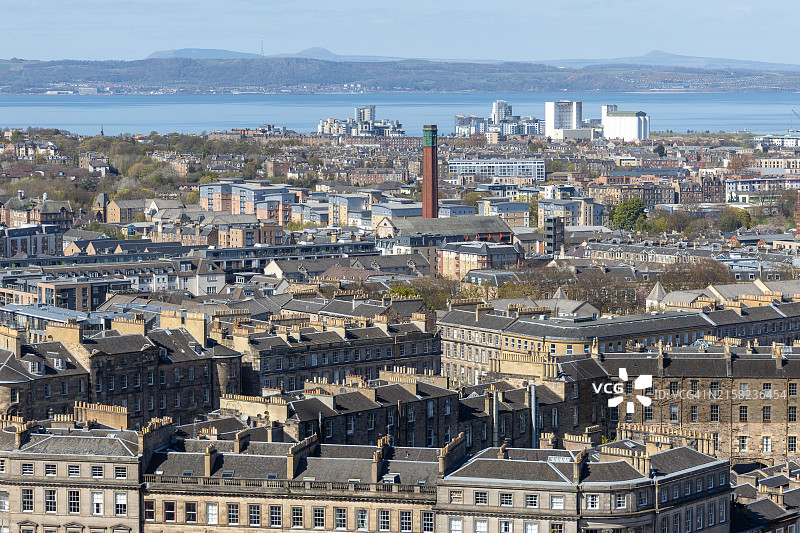 爱丁堡城市风光，苏格兰，英国图片素材