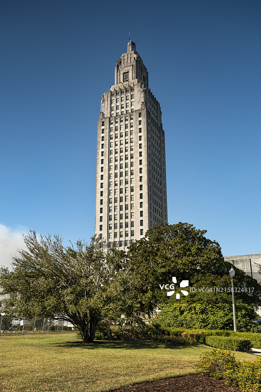 路易斯安那州巴吞鲁日州议会大厦图片素材