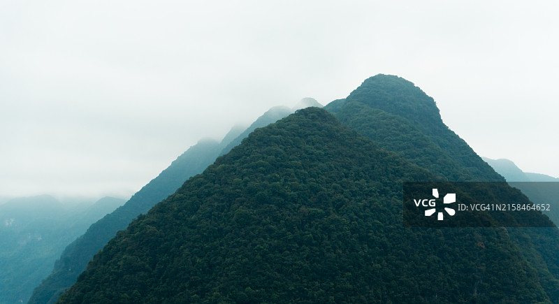 中国壮丽山景图片素材