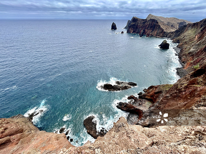 葡萄牙马希科，马德拉壮丽海景图片素材