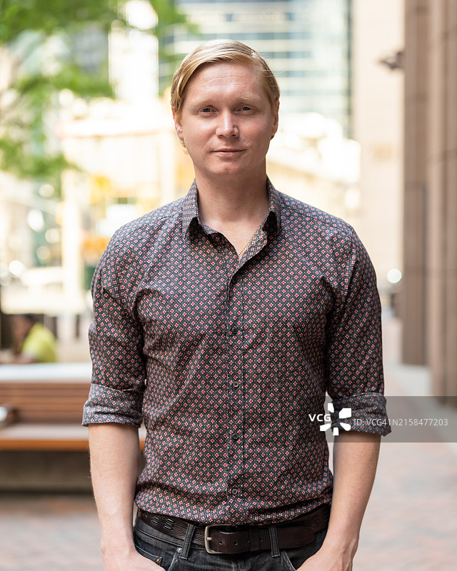 科技创业男人肖像图片素材