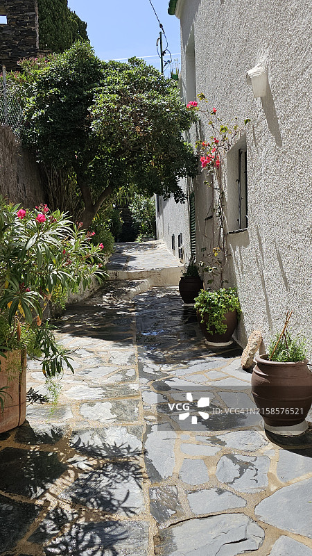 西班牙加泰罗尼亚阿尔特安波尔达卡达克斯图片素材