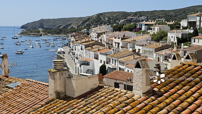 西班牙加泰罗尼亚阿尔特安波尔达卡达克斯图片素材