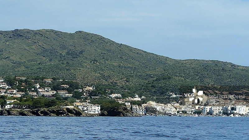 西班牙加泰罗尼亚布拉瓦海岸卡达克斯图片素材