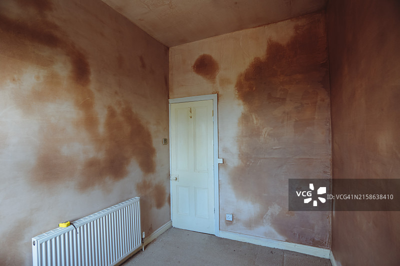 家中的石膏房间图片素材