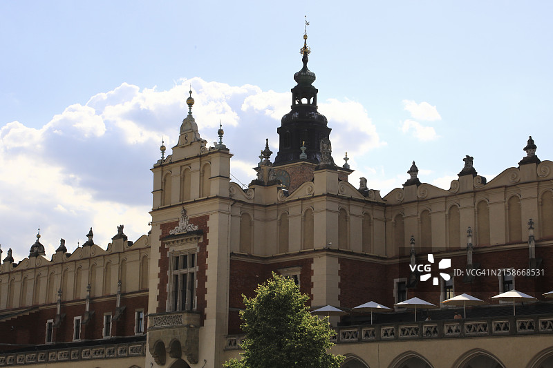 克拉科夫纺织会馆建筑图片素材