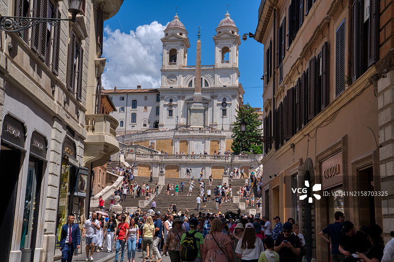 意大利罗马西班牙广场图片素材
