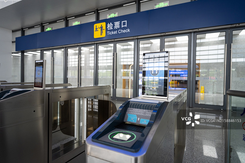火车站检票口图片素材