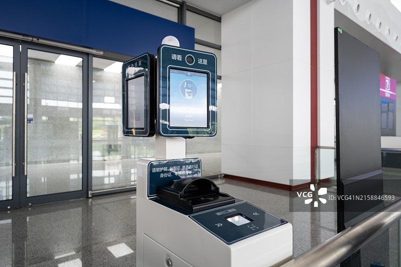 自助验票机图片素材