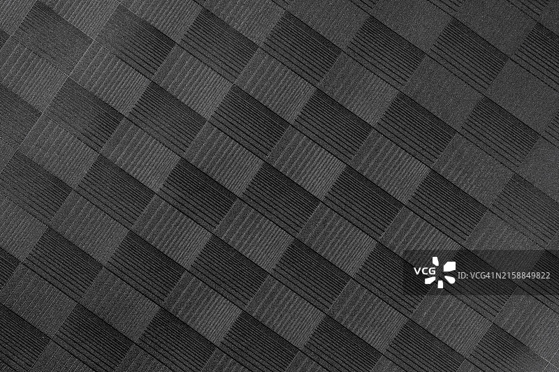 黑色皮革纹理棋盘格图案背景图片素材