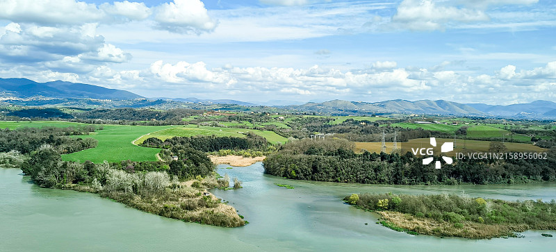 意大利罗马佛罗伦萨郊区风光图片素材