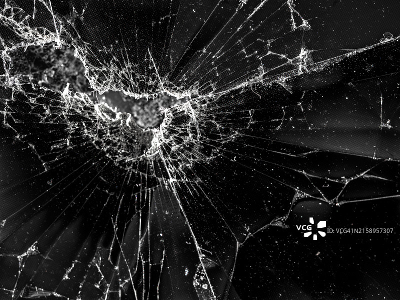 笔记本电脑屏幕破裂玻璃纹理图片素材