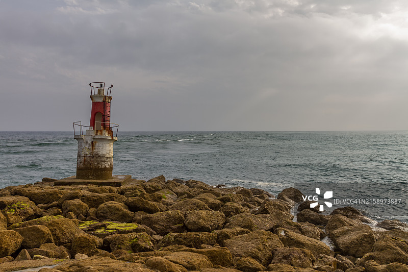 圣维森特德拉巴尔克拉灯塔（坎塔布里亚）图片素材