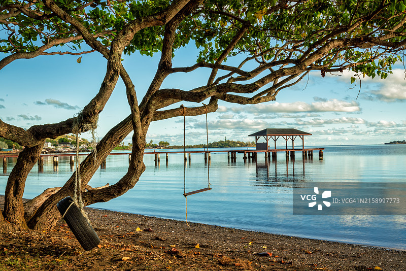 美国夏威夷卡内奥赫海景风光图片素材