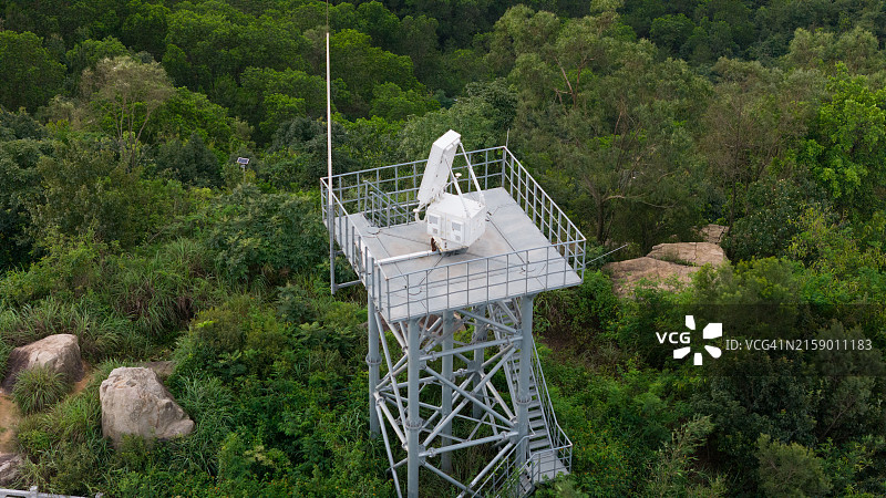 天气雷达图片素材