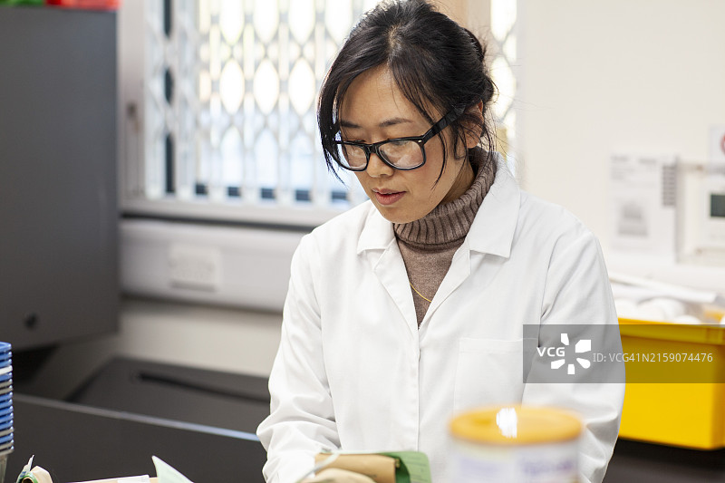 科学家在实验室工作图片素材