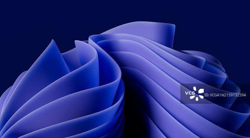 紫色曲线漩涡物体图片素材