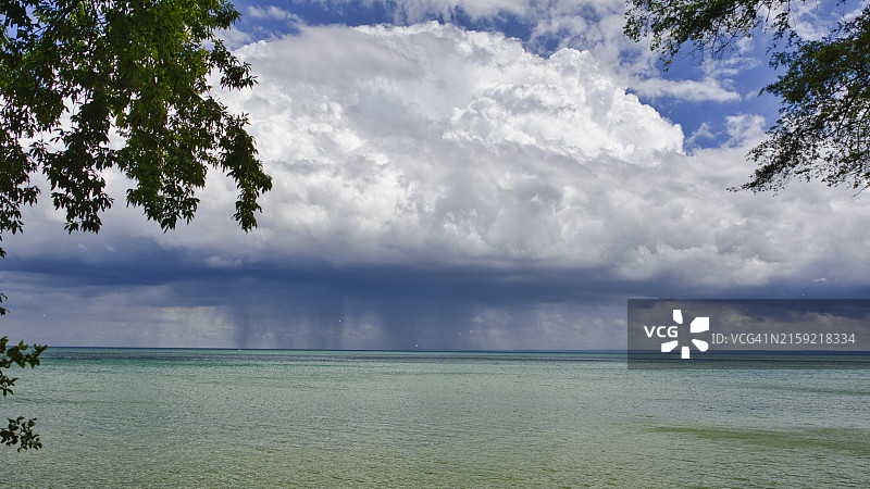 壮观的云彩图片素材